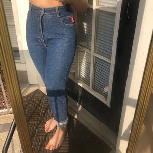 Vintage BONGO by Gene Montesano Dark Wash Mom Jeans Size 3